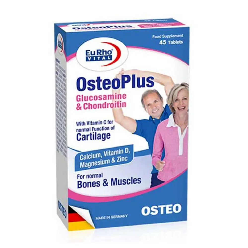 قرص استئو پلاس یوروویتال 45 عددی