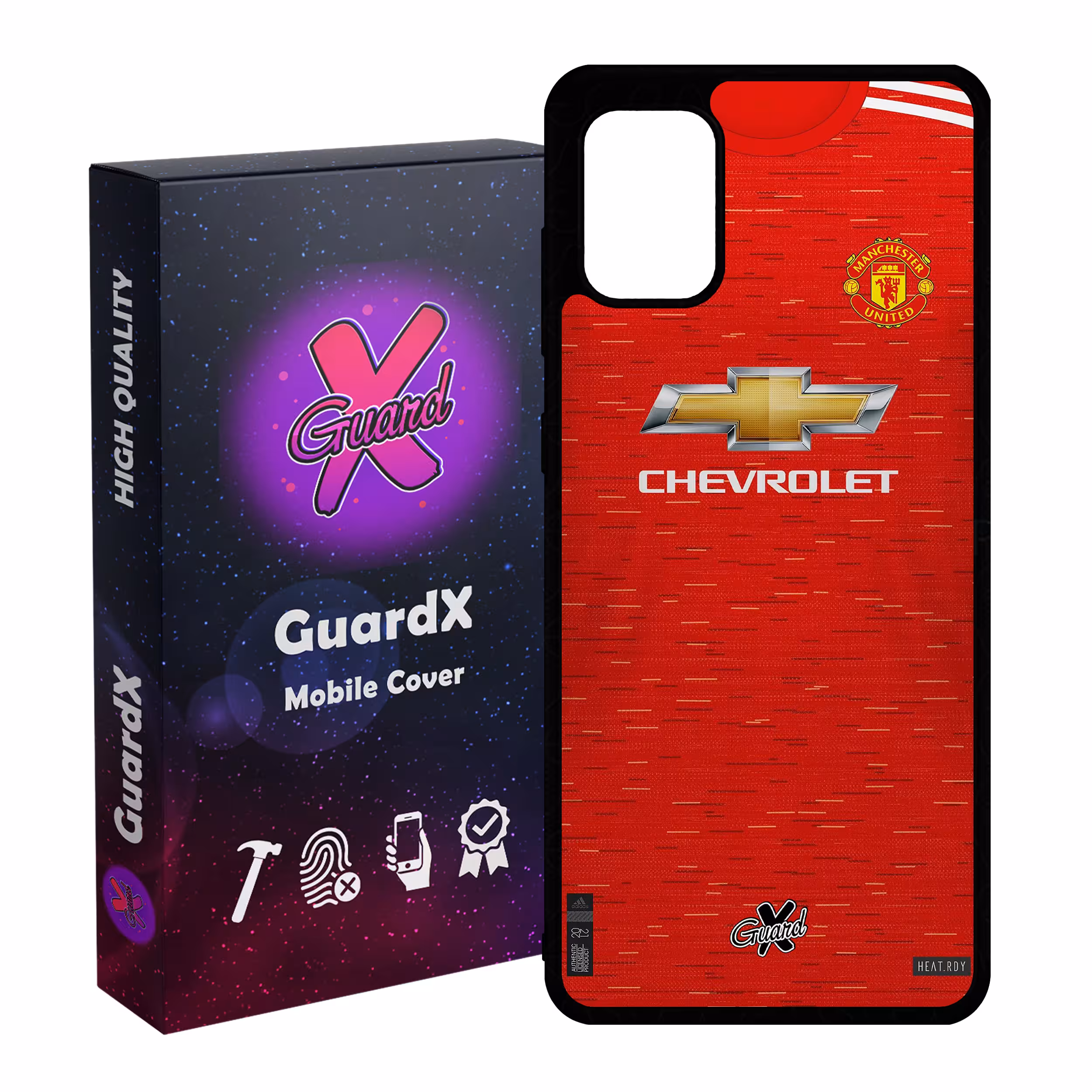 کاور گارد ایکس طرح Manchester United مدل Glass10248 مناسب برای گوشی موبایل سامسونگ Galaxy A31
