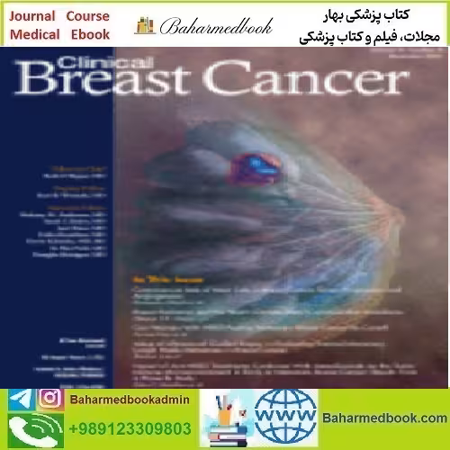Clinical Breast Cancer Volume 21 Issue 1 to 6 2021 TRUE
