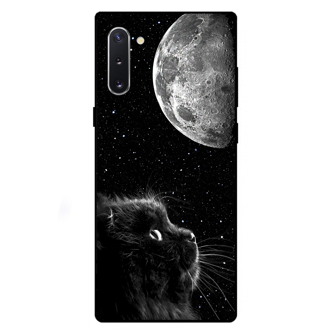 کاور مگافون طرح گربه مدل 1882 مناسب برای گوشی موبایل سامسونگ Galaxy Note 10