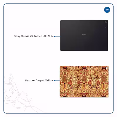 برچسب پوششی ماهوت مدل Iran-Carpet2 مناسب برای تبلت سونی Xperia Z2 Tablet LTE 2014