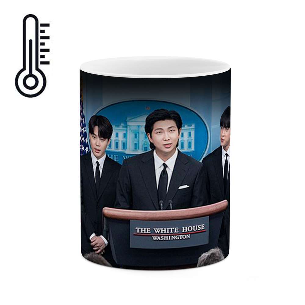 ماگ حرارتی طرح گروه موسیقی کره ای - کی پاپ -Kpop مدل mgph14378