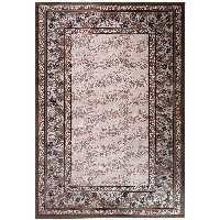 فرش ماشینی زمرد مشهد مدل KR13 زمینه کرم