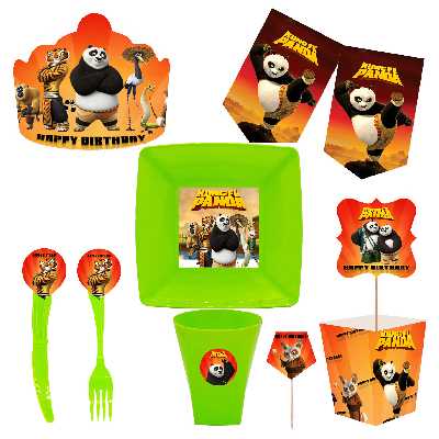 مجموعه 72 عددی تم تولد طرح پاندای کنگفو کار