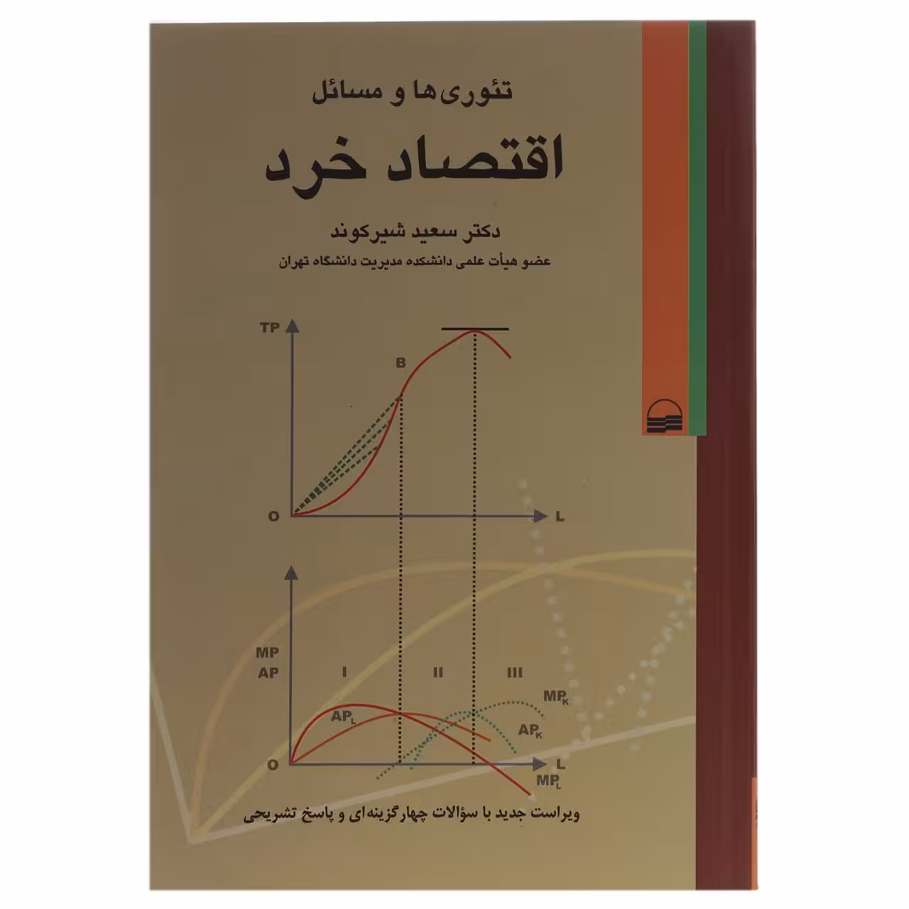 کتاب تئوری‌ ها و مسائل اقتصاد خرد اثر سعید شیرکوند