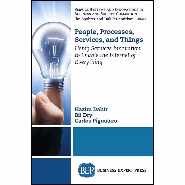 کتاب زبان اصلی People Processes Services and Things  اثر Hazim Dahir