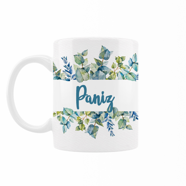 ماگ رژارت مدل اسم پانیذ