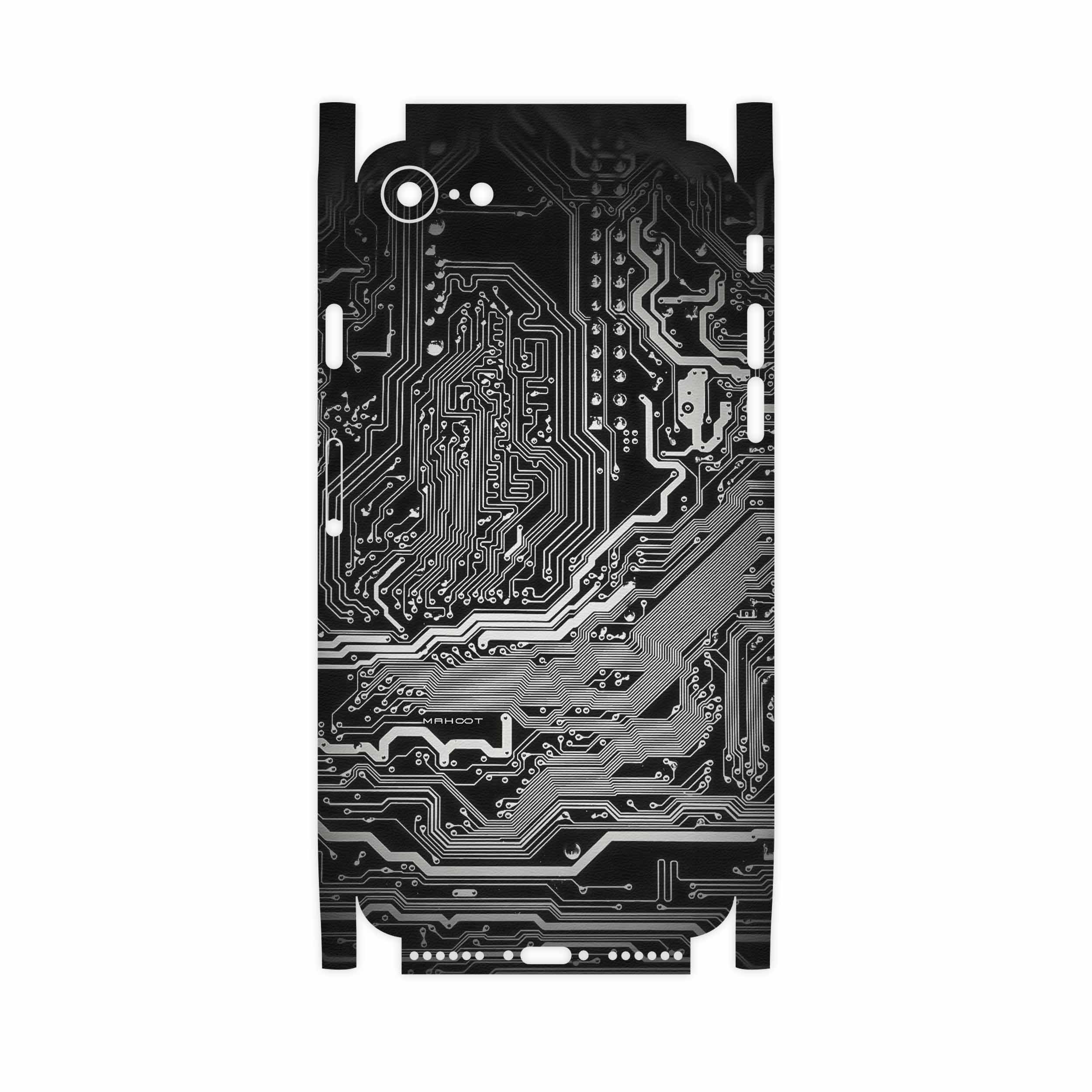 برچسب پوششی ماهوت مدل Black Printed Circuit Board-FullSkin مناسب برای گوشی موبایل اپل iPhone SE 2020