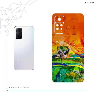 برچسب پوششی ماهوت مدل Collage of Painting مناسب برای گوشی موبایل شیائومی Redmi Note 11 Pro Plus 5G (India)