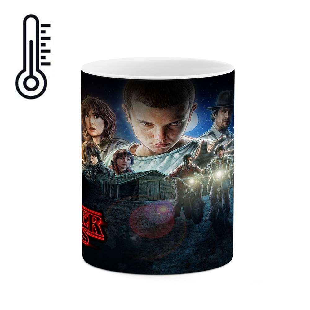 ماگ حرارتی طرح سریال StrangerThings مدل mgph12969