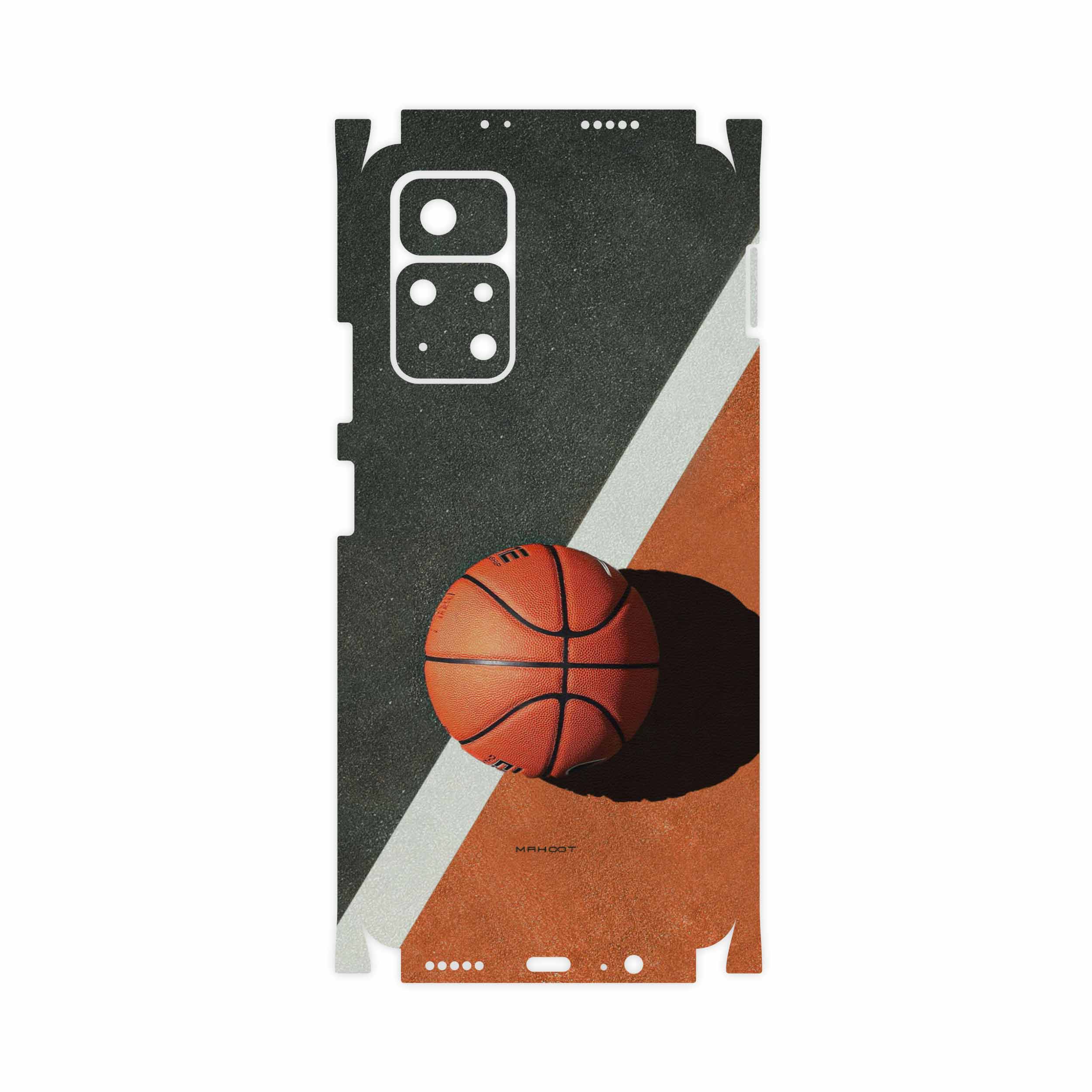 برچسب پوششی ماهوت مدل Basketball-FullSkin مناسب برای گوشی موبایل شیائومی Poco M4 Pro 5G