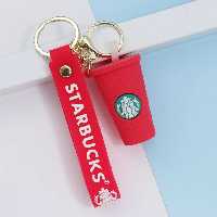 سرکلیدی لیوان استار باکس STARBUCKS قرمز 37296