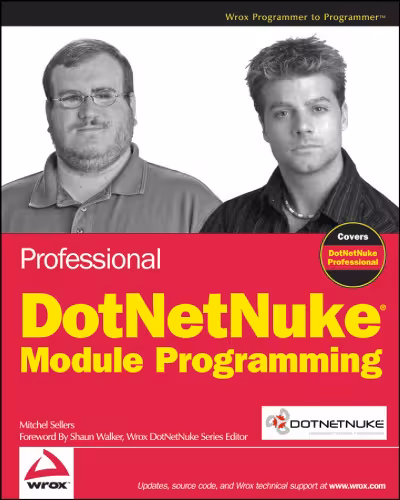 خرید و دانلود نسخه کامل کتاب Professional DotNetNuke Module Programming
