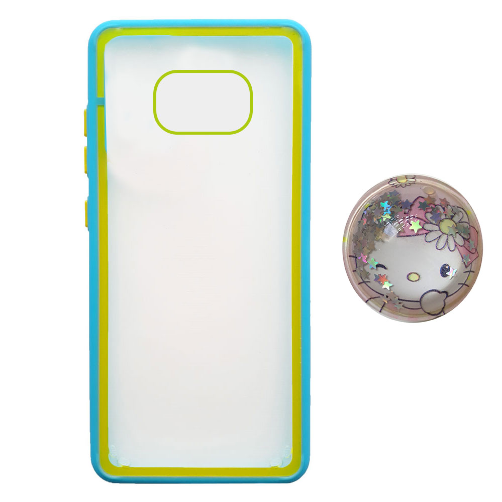 کاور کد S8032 مناسب برای گوشی موبایل شیائومی Poco X3 / X3 Pro / X3 NFC به همراه پایه نگهدارنده