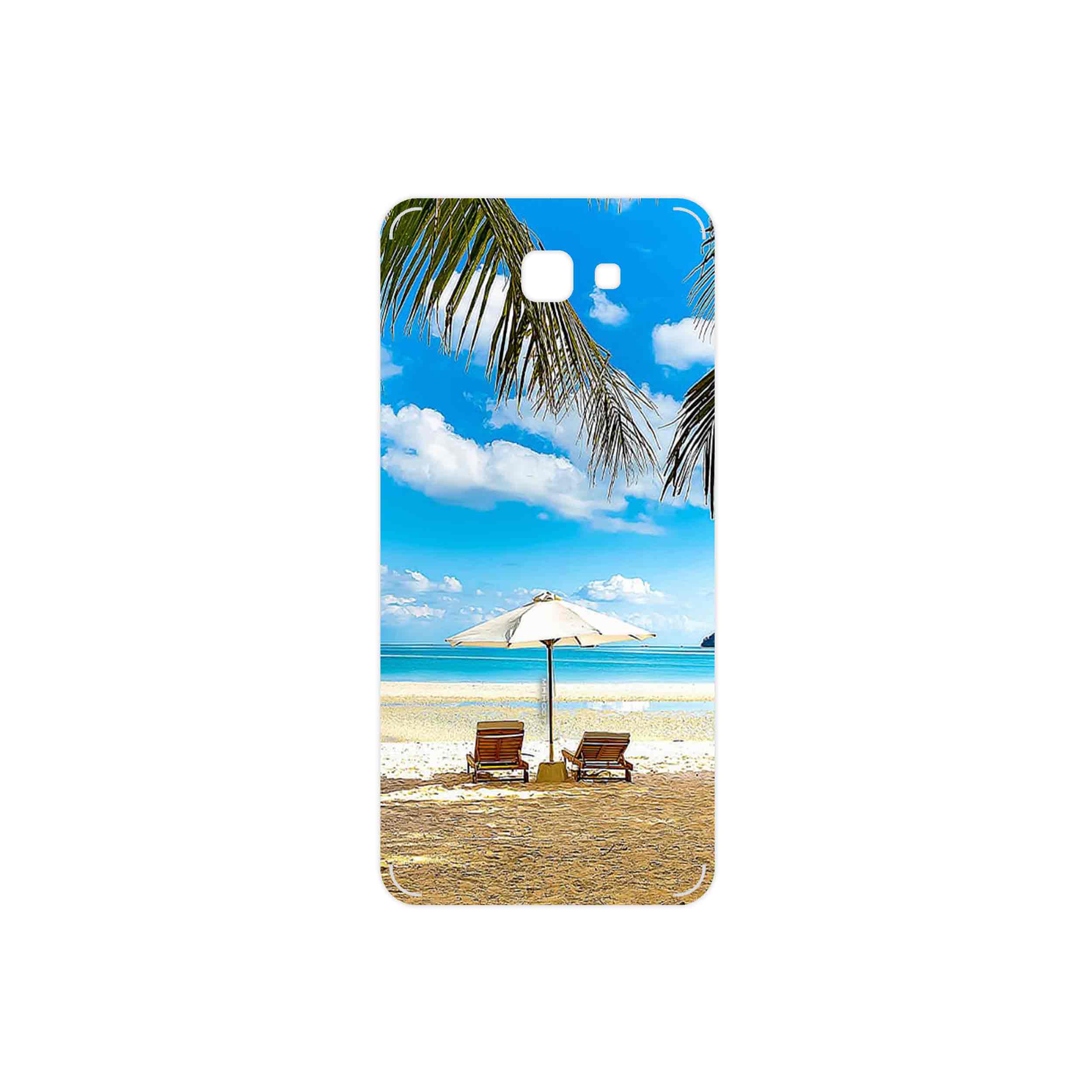 برچسب پوششی ماهوت مدل Beach مناسب برای گوشی موبایل سامسونگ Galaxy J5 Prime