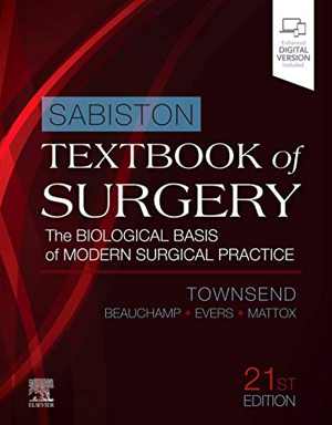 [PDF] دانلود کتاب Sabiston Textbook Of Surgery - The Biological Basis Of Modern Surgical Practice, 21th ed, 2021