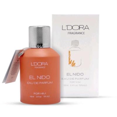 ادوپرفیوم مردانه مدل EL NIDO لدورا فرگرنس 100 میلیلیتر