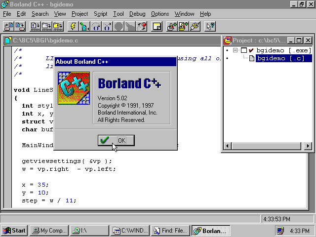 نرم افزار ویندوز Borland C   Compiler V5.5.1 Full