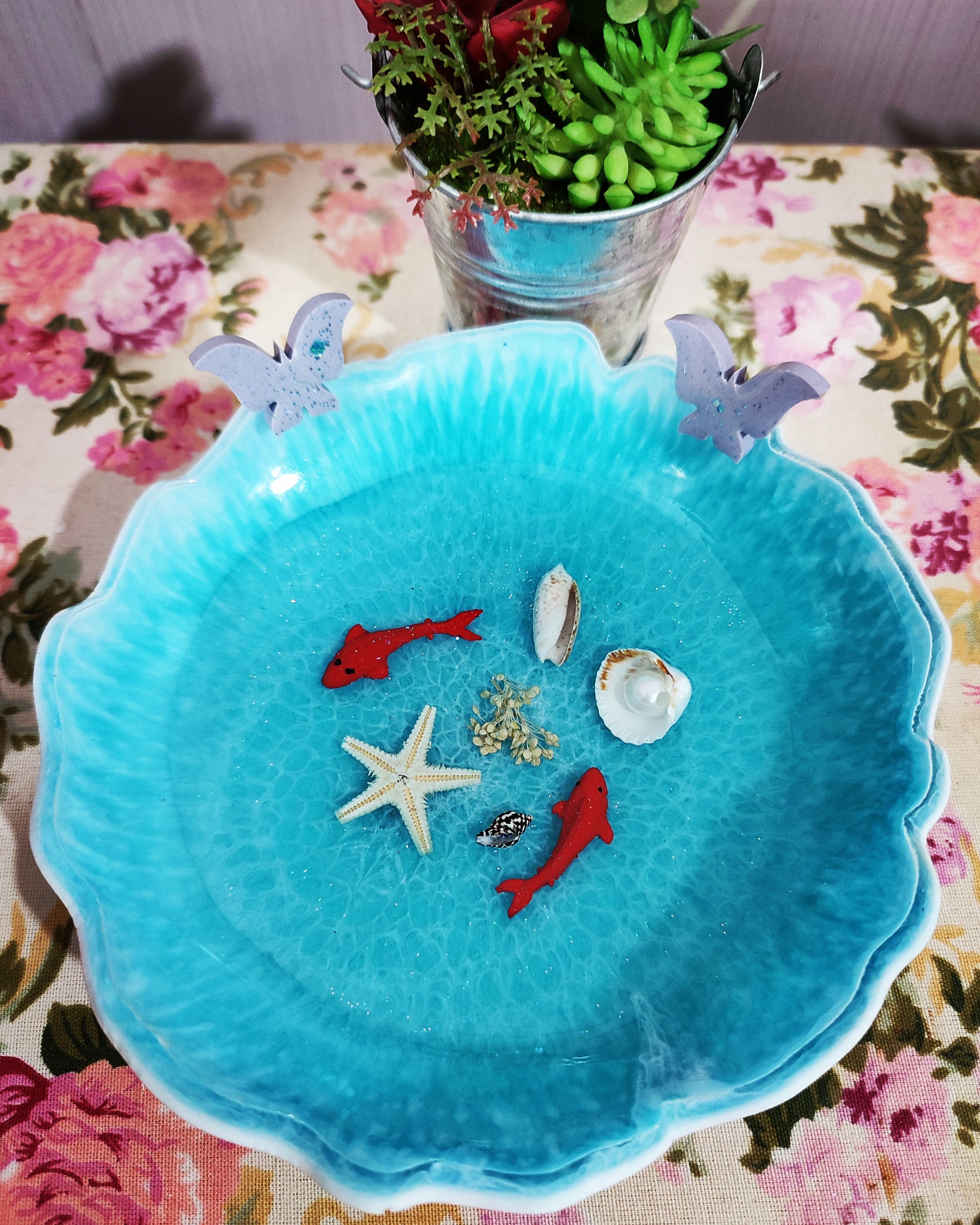 حوض ماهی رزینی