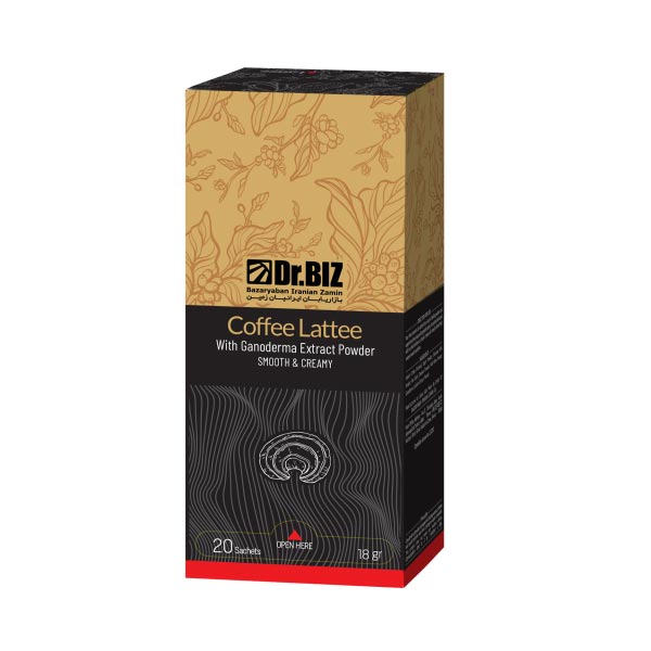 قهوه فوری لاته گانودرما دکتر بیز
