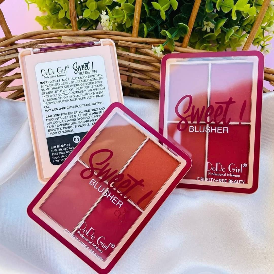 رژگونه دودوگرل چهار رنگ