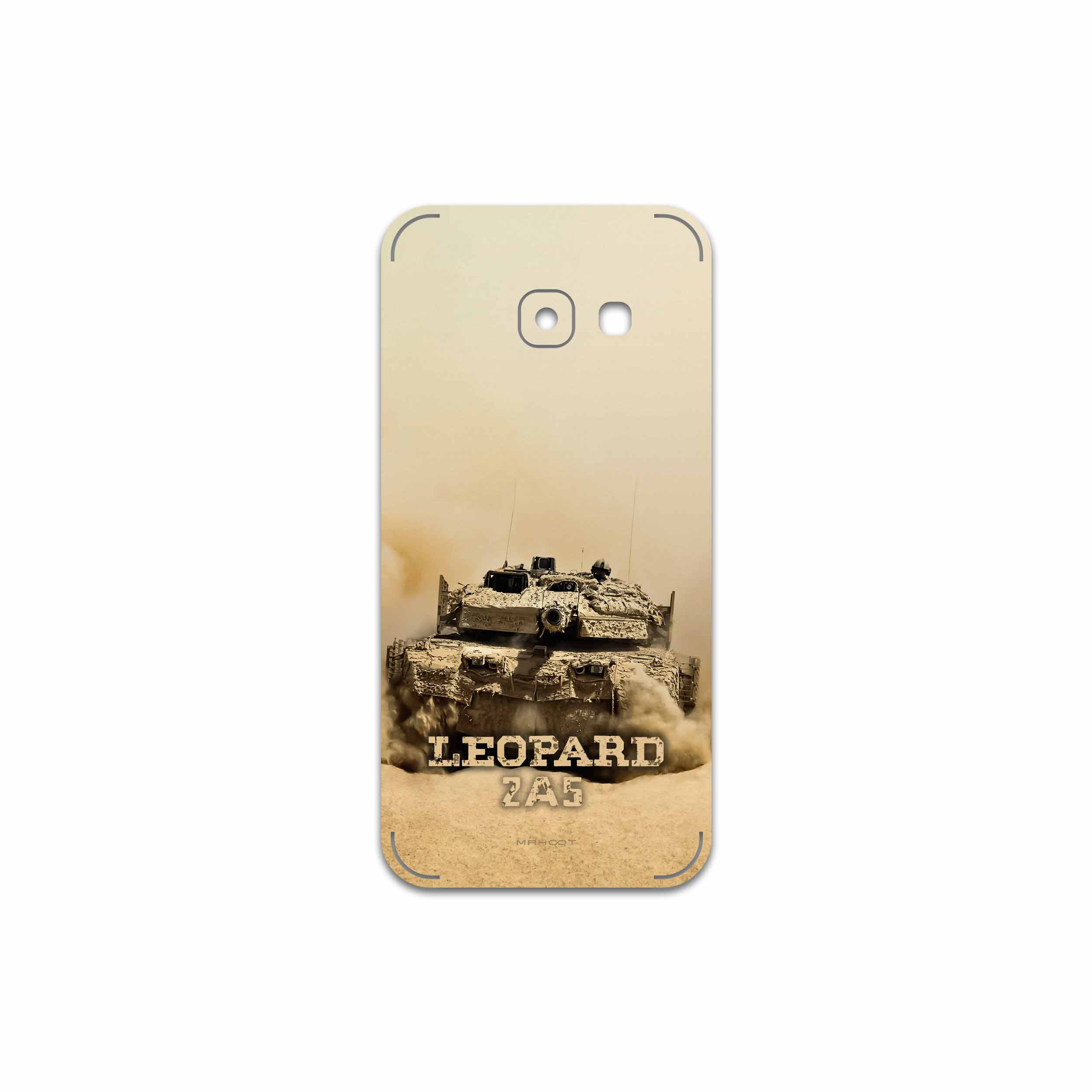 برچسب پوششی ماهوت مدل Leopard 2A5 tank مناسب برای گوشی موبایل سامسونگ Galaxy A3 2017