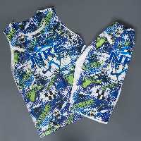 ست رکابی شلوارک آبی مردانه مدل Nike 40
