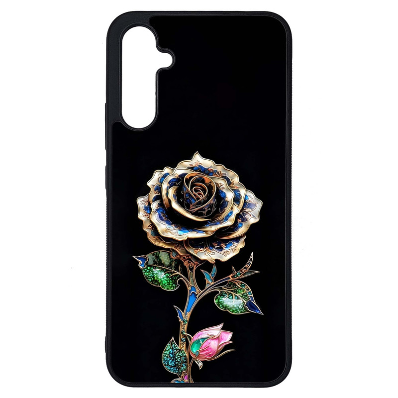 کاور طرح گل کد G-035 مناسب برای گوشی موبایل سامسونگ Galaxy A34 / A34 5G | دیجی قاب دونی