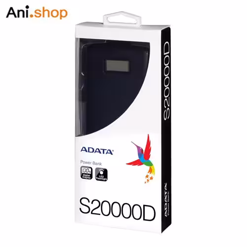 شارژر همراه ای دیتا مدل p20000D ظرفیت 20000 میلی آمپر ساعت – ADATA