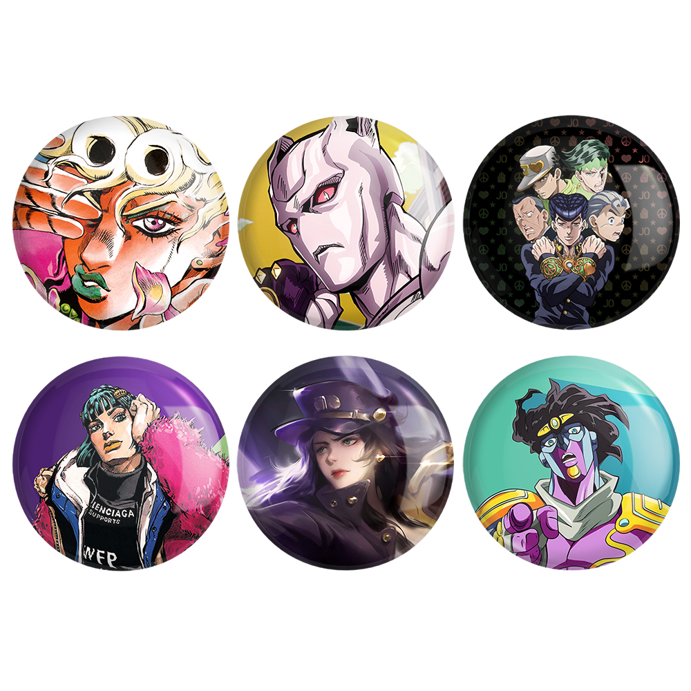 پیکسل خندالو مدل انیمه جوجو Jojo کد 463A مجموعه 6 عددی