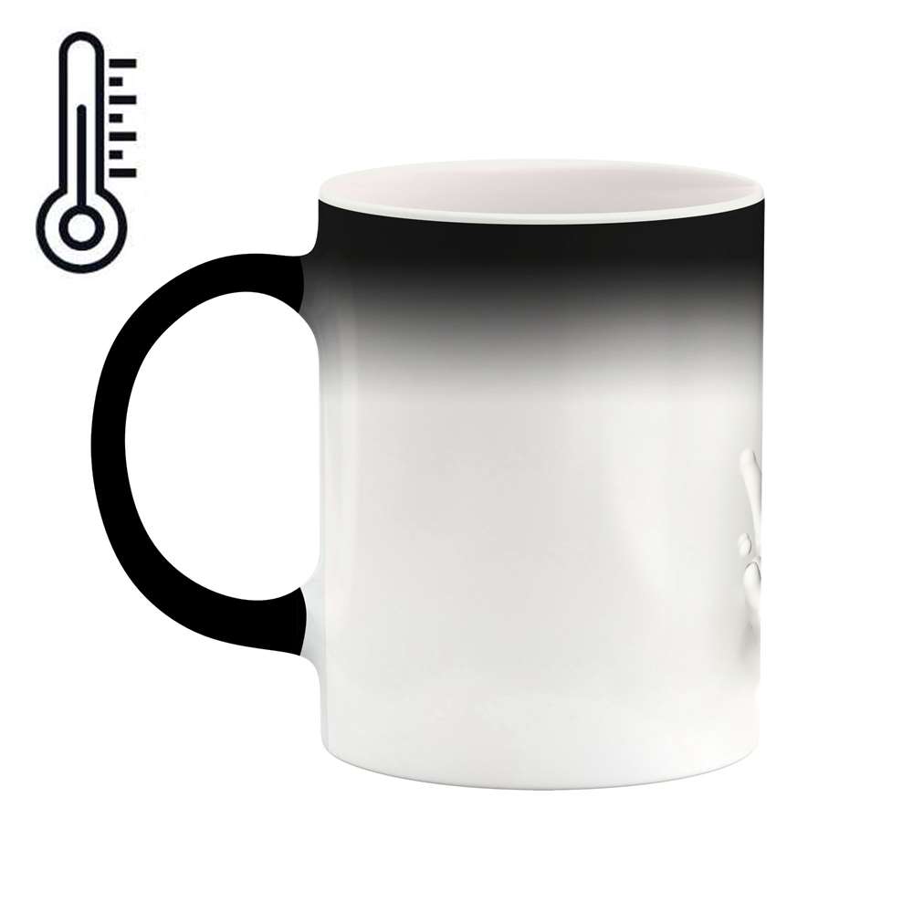 ماگ حرارتی طرح قلب شکلاتی مدل mgh01542