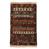 فرش دستباف دو و نیم متری مدل خراسان کد 4020209