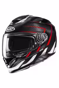 کلاه کاسکت موتورسیکلت مشکی ایمنی کربن CANO MC1 HJC