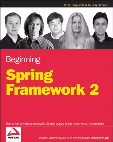 خرید و دانلود نسخه کامل کتاب Beginning Spring Framework 2