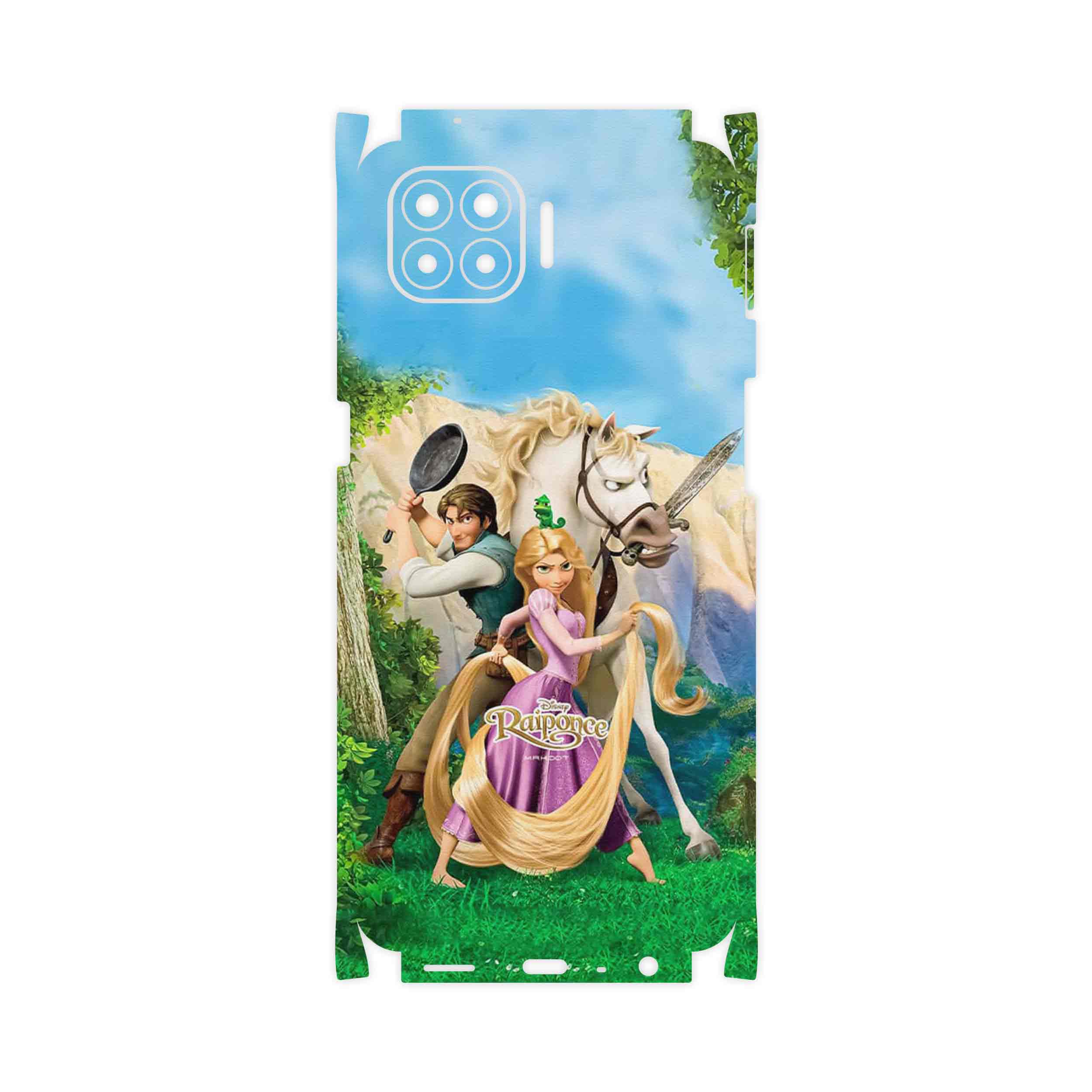 برچسب پوششی ماهوت مدل Rapunzel-FullSkin مناسب برای گوشی موبایل اپو A93