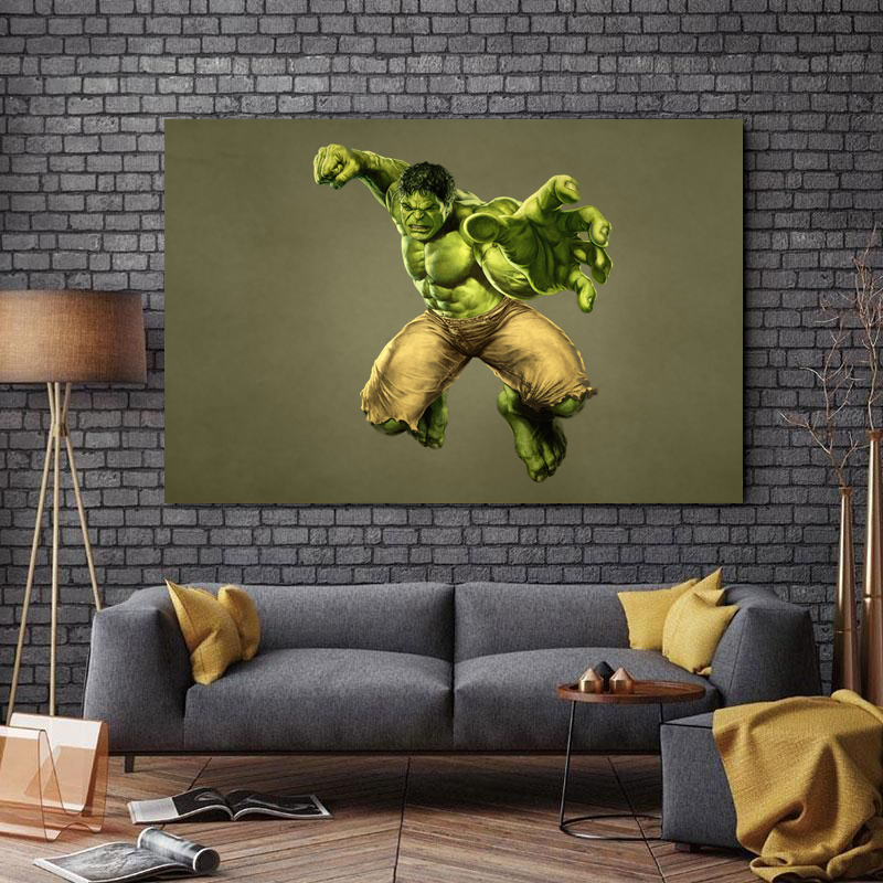 تابلو شاسی طرح سینما مدل هالک کد 495