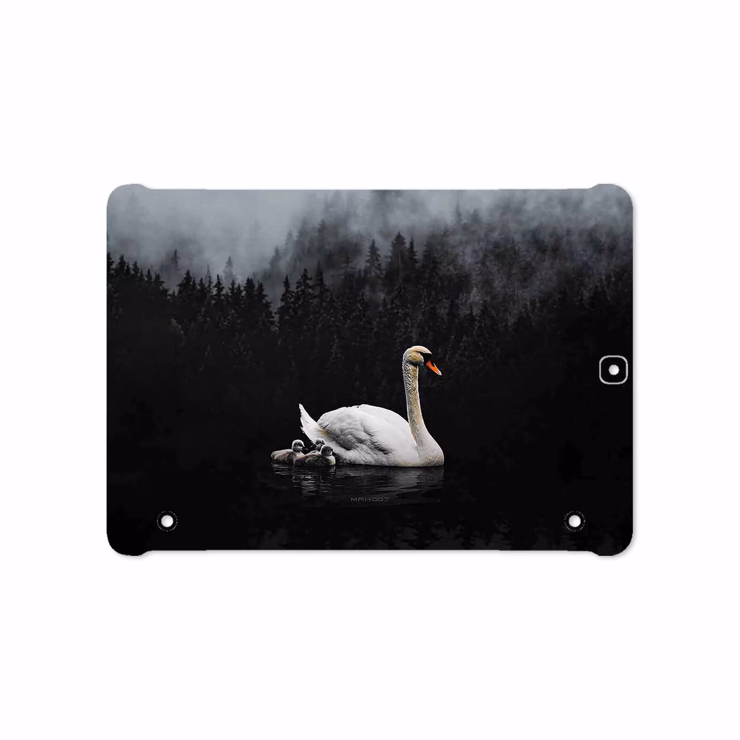 برچسب پوششی ماهوت مدل Swan Lake مناسب برای تبلت سامسونگ Galaxy Tab S2 9.7 2015 T815