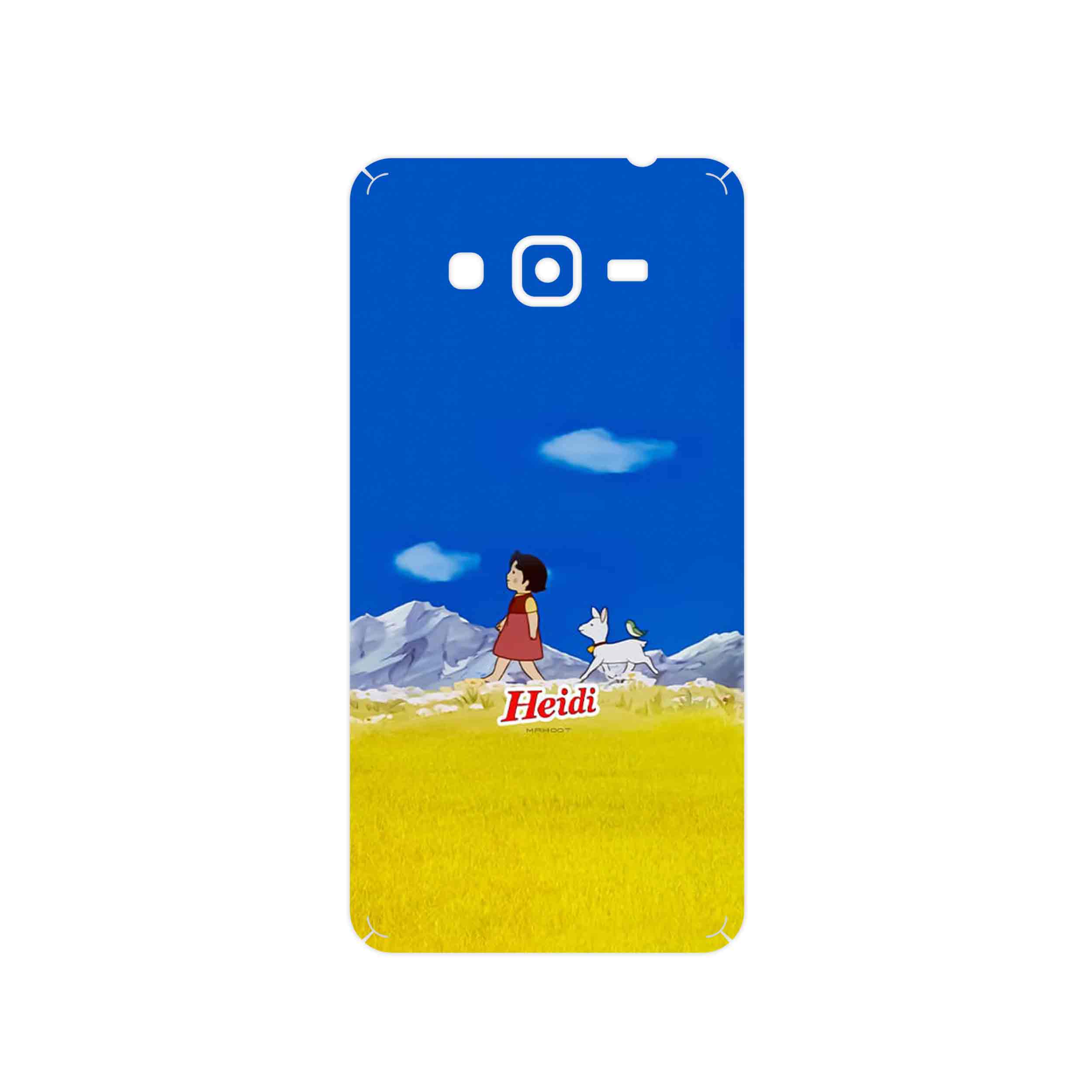 برچسب پوششی ماهوت مدل Heidi Girl of the Alps مناسب برای گوشی موبایل سامسونگ Galaxy Grand Prime