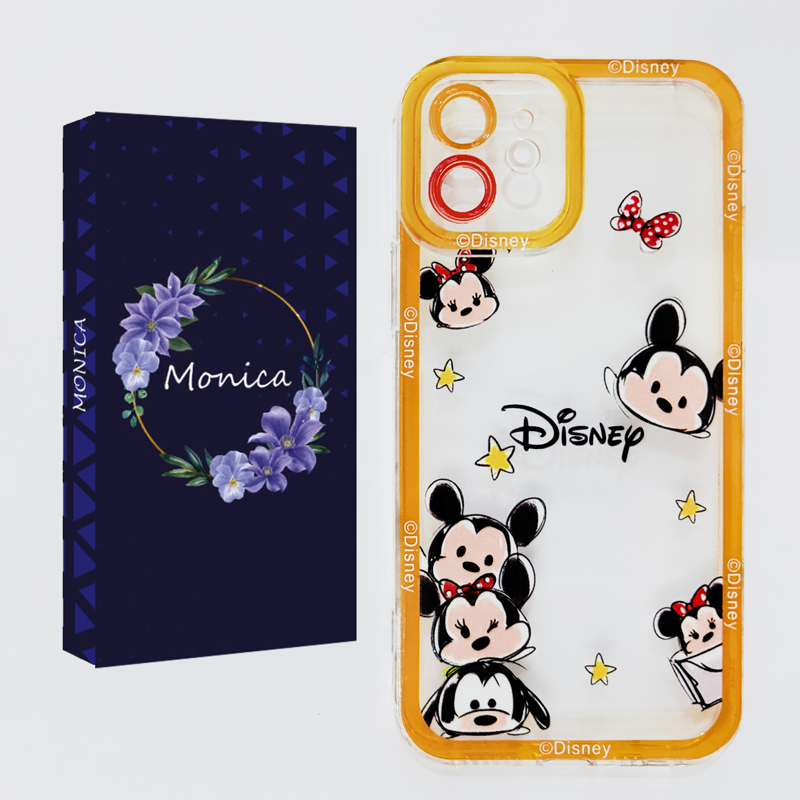 کاور مونیکا مدل Cartooni Mickey مناسب برای گوشی موبایل اپل iPhone 12