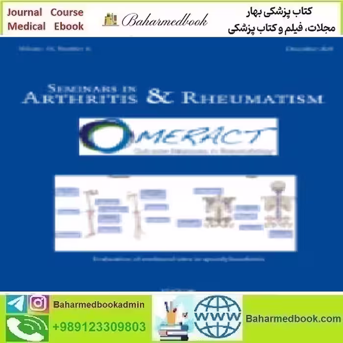 Seminars in Arthritis and Rheumatism Volume 51 Issue 1 to 6 2021