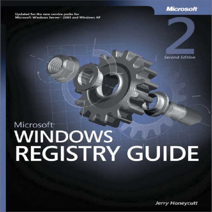 خرید و دانلود نسخه کامل کتاب Microsoft Windows Registry Guide