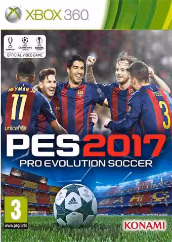 بازی ایکس باکس 360 PES 2017