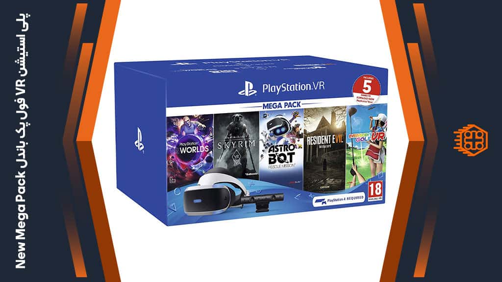 عینک واقعیت مجازی PlayStation VR – ZVR2 باندل New Mega Pack
