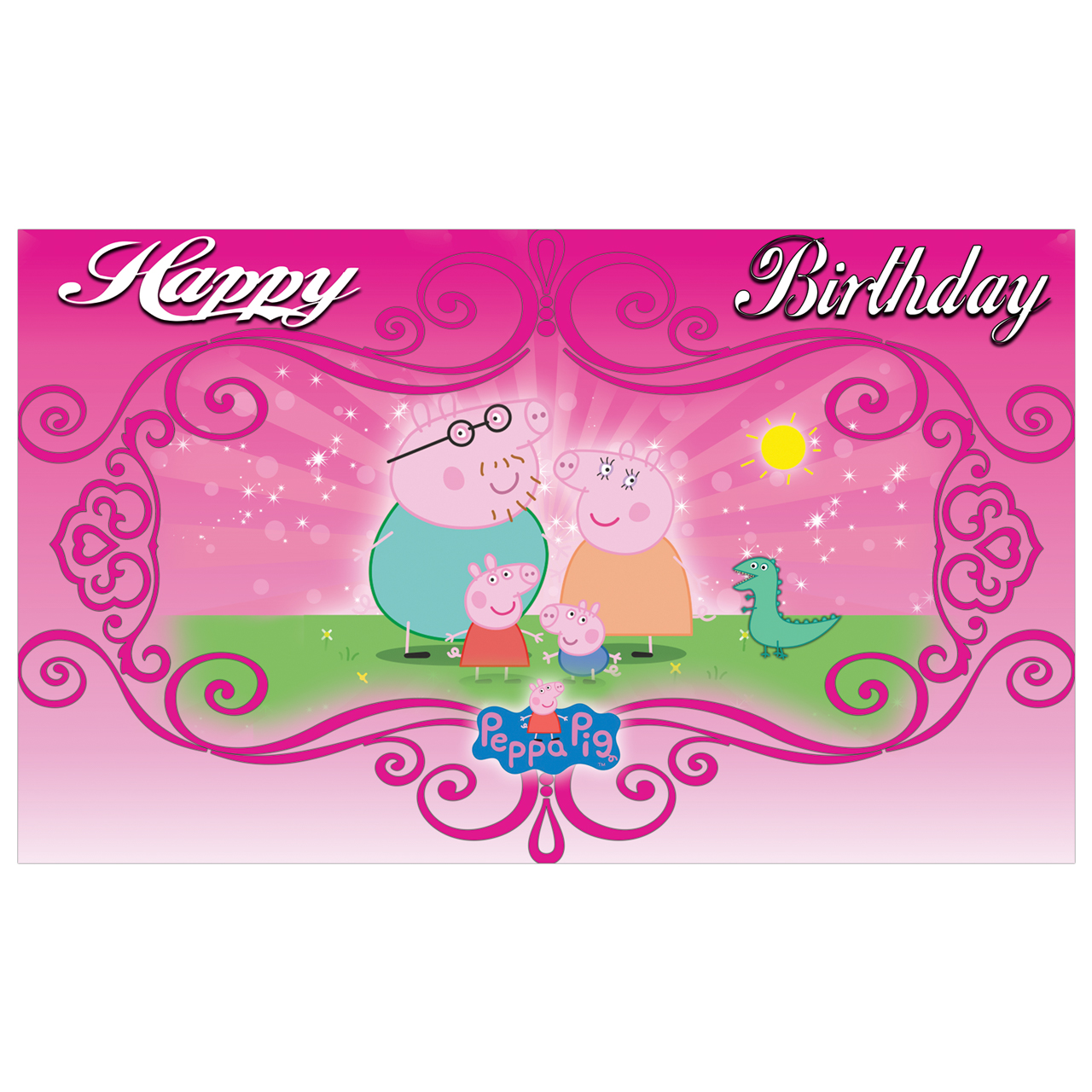 بنر تولد مسترتم طرح پپا پیک پلاس