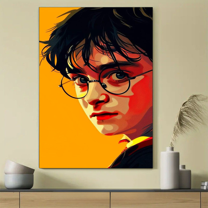 تابلو شاسی مدل هری پاتر | دنیای قاب