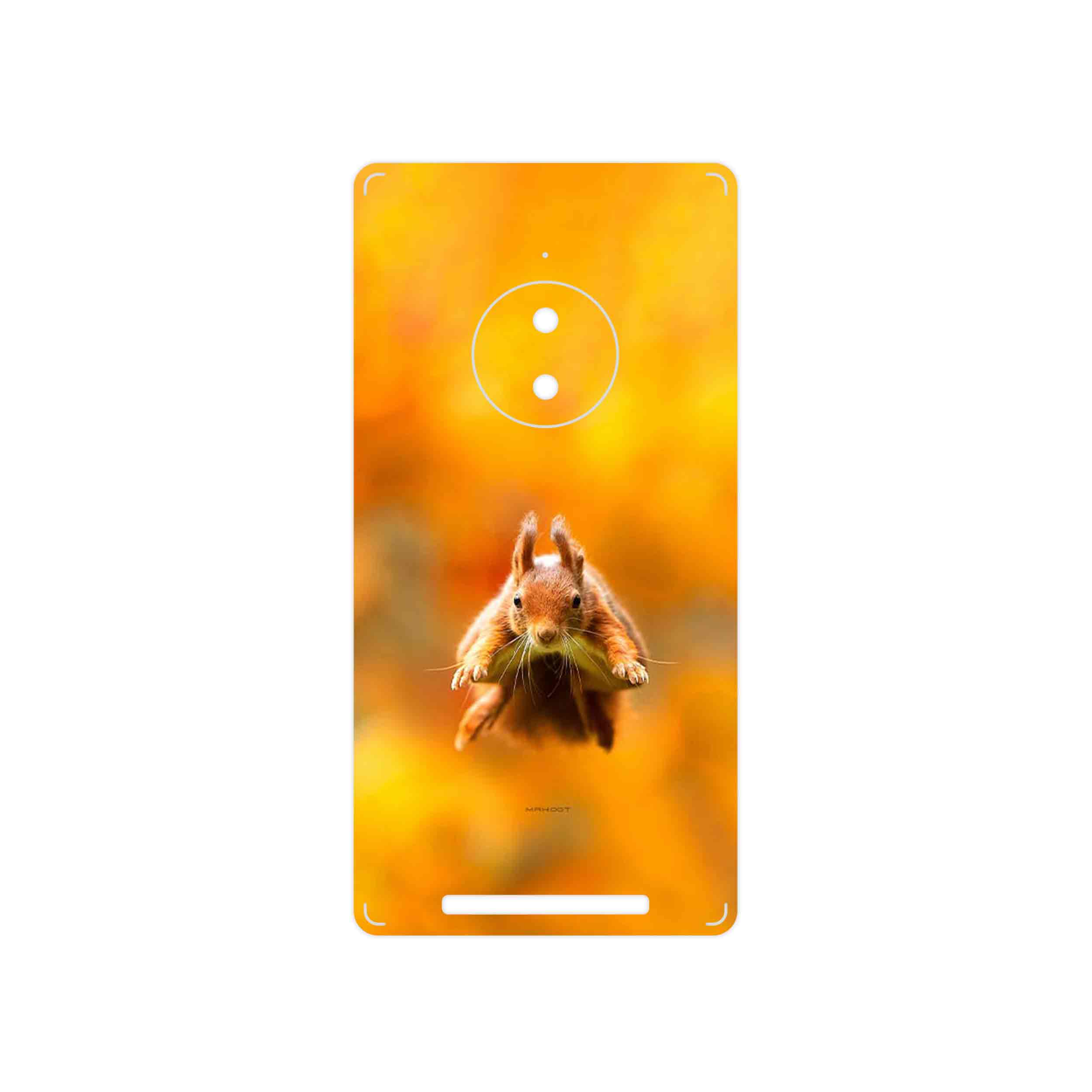 برچسب پوششی ماهوت مدل Squirrel مناسب برای گوشی موبایل نوکیا Lumia 830