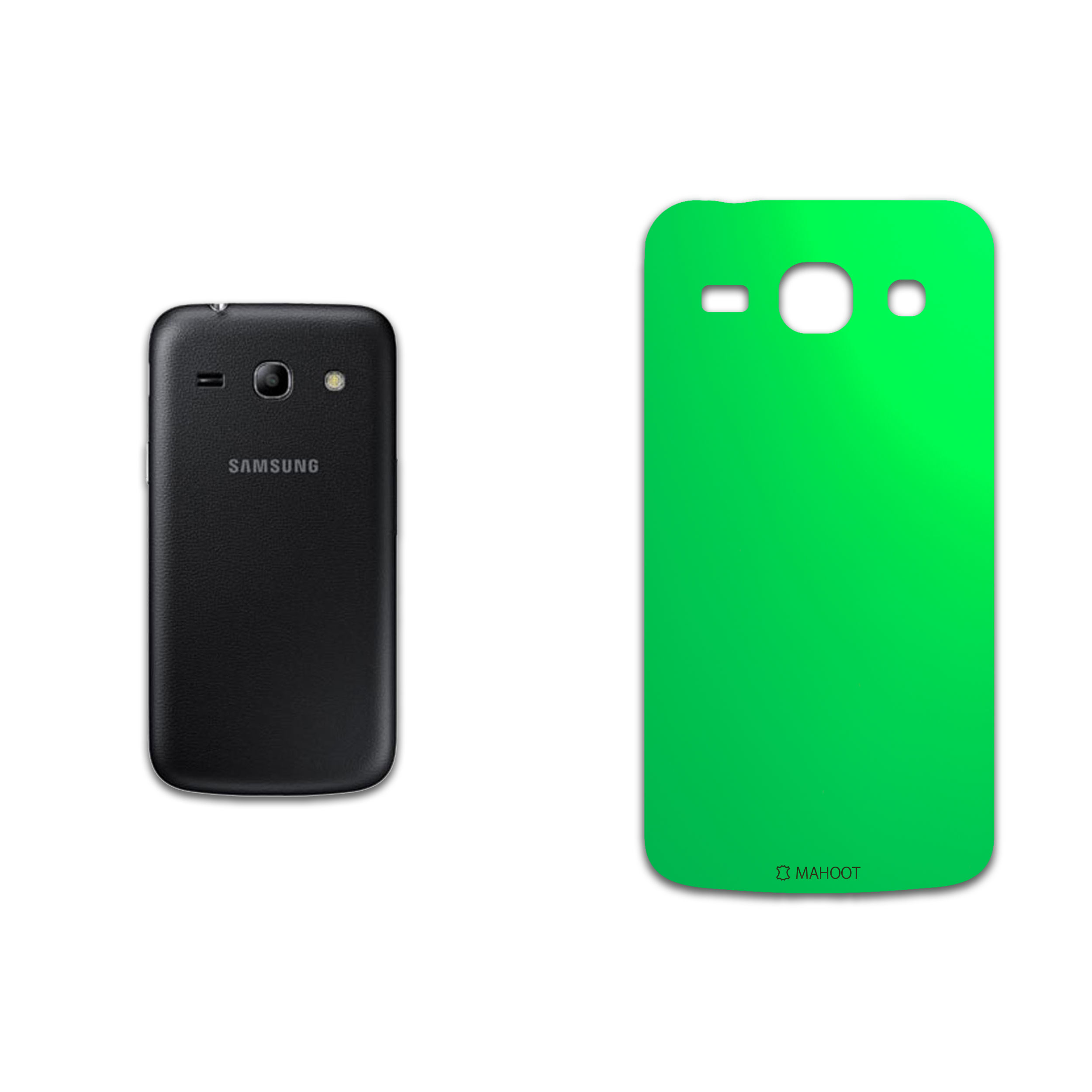 برچسب پوششی ماهوت مدل Matte-Green مناسب برای گوشی موبایل سامسونگ Galaxy Star 2 Plus