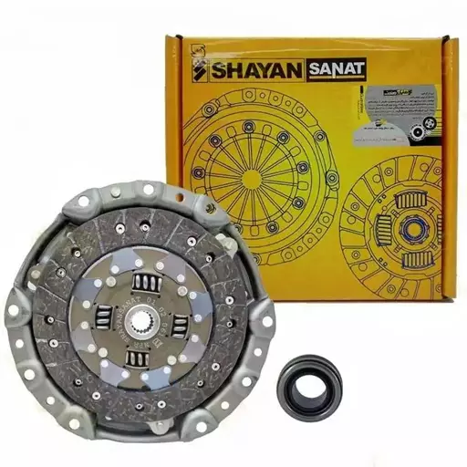 دیسک و صفحه پراید 100X شایان صنعت با بلبرینگ