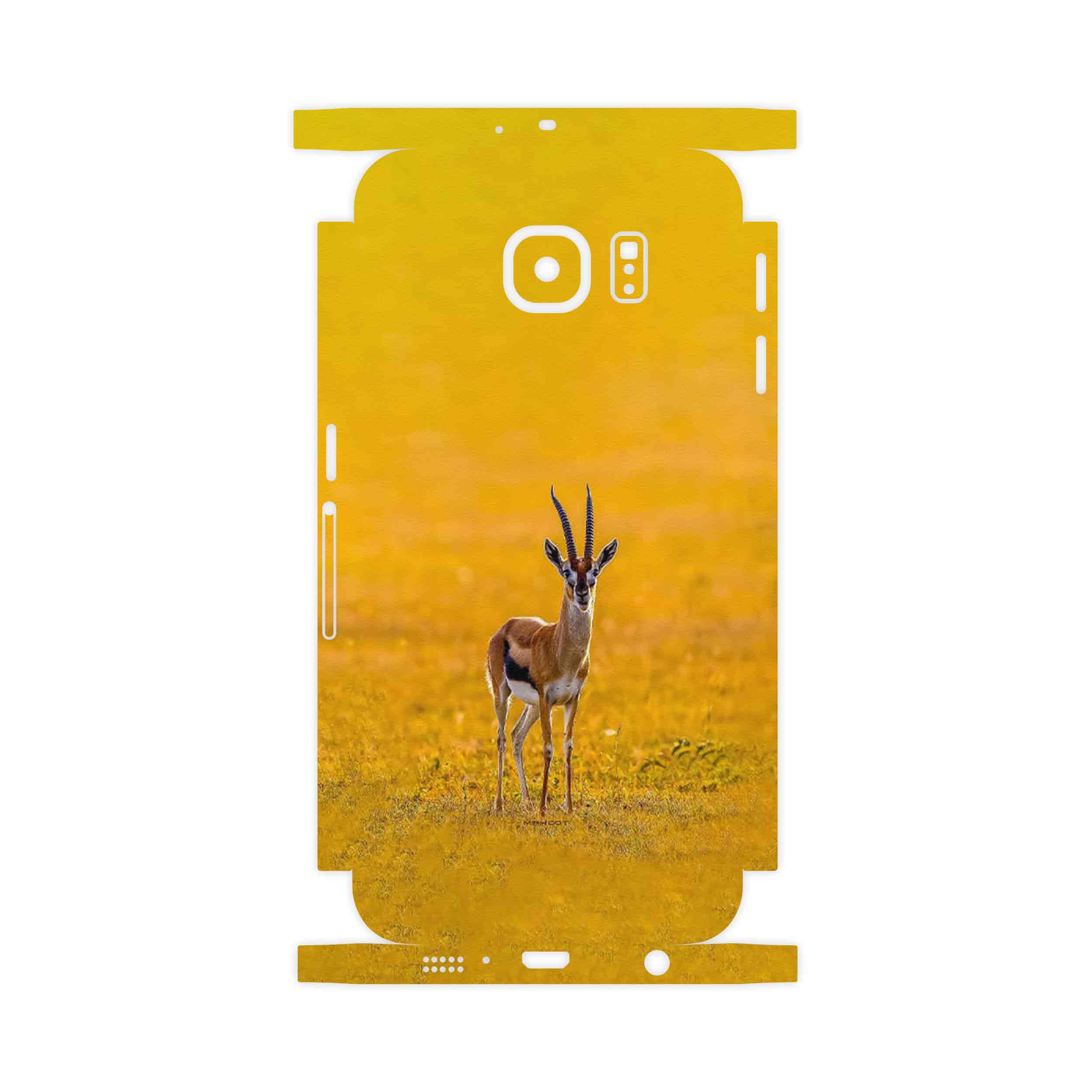 برچسب پوششی ماهوت مدل Gazelle-FullSkin مناسب برای گوشی موبایل سامسونگ Galaxy S6