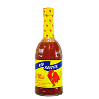 سس تند فلفل خروسی تند Red Rooster حجم 355 میل